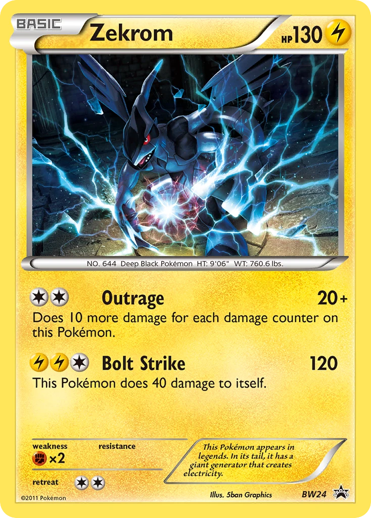 Zekrom, BW24/BW101