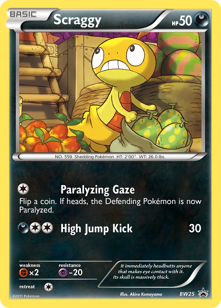 Scraggy, BW25/BW101
