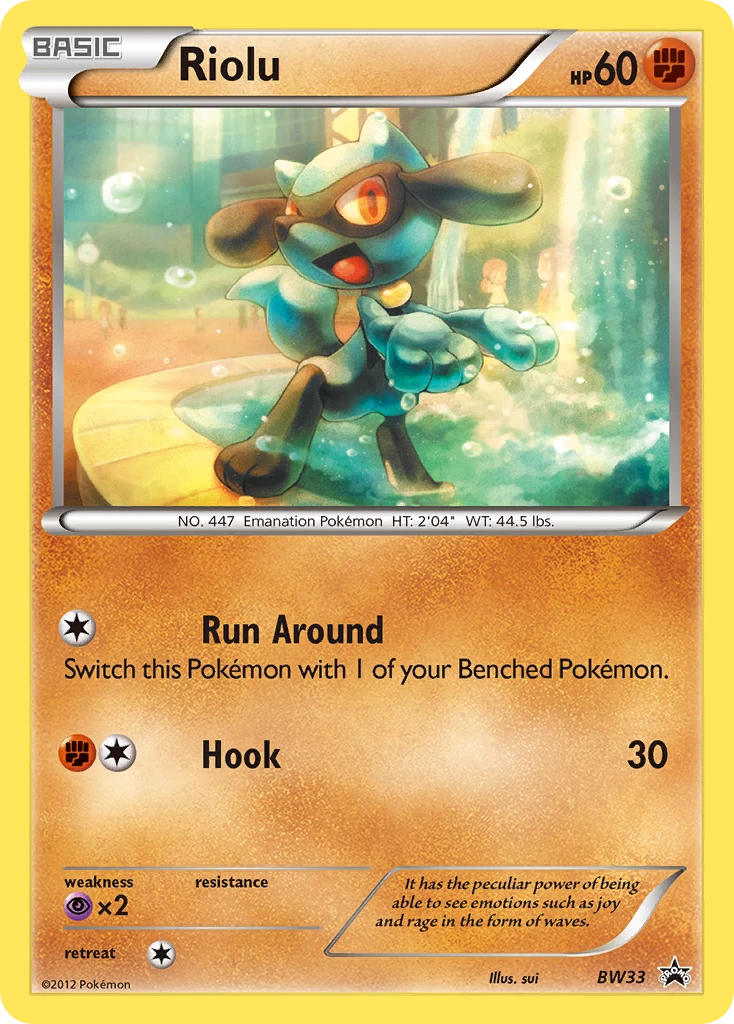 Riolu, BW33/BW101