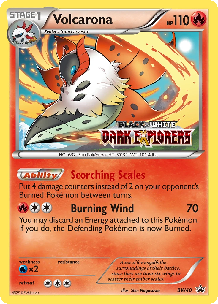 Volcarona, BW40/BW101