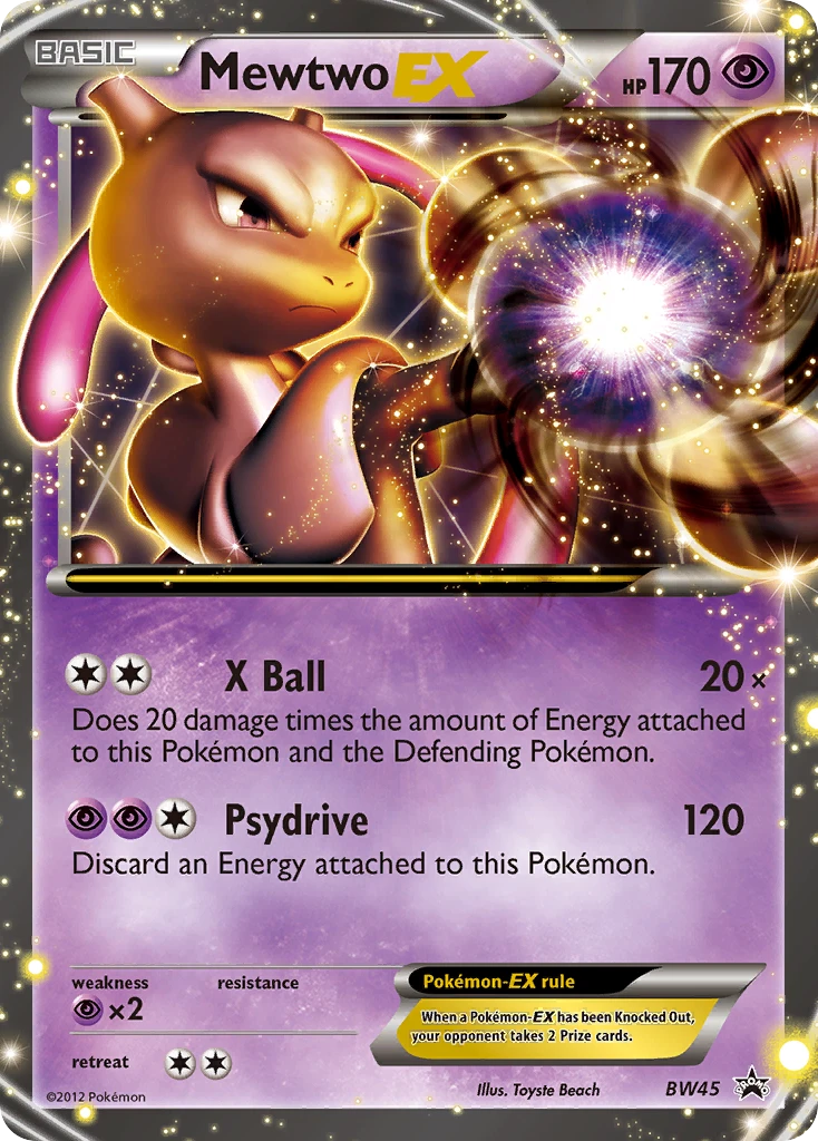 Mewtwo-EX, BW45/BW101
