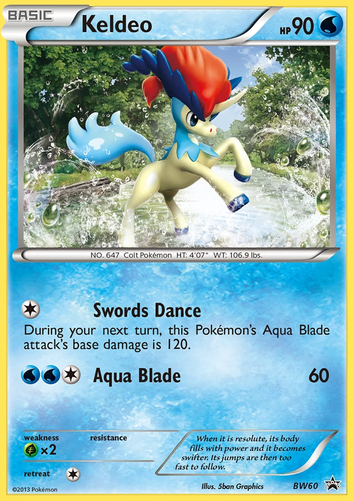 Keldeo, BW60/BW101