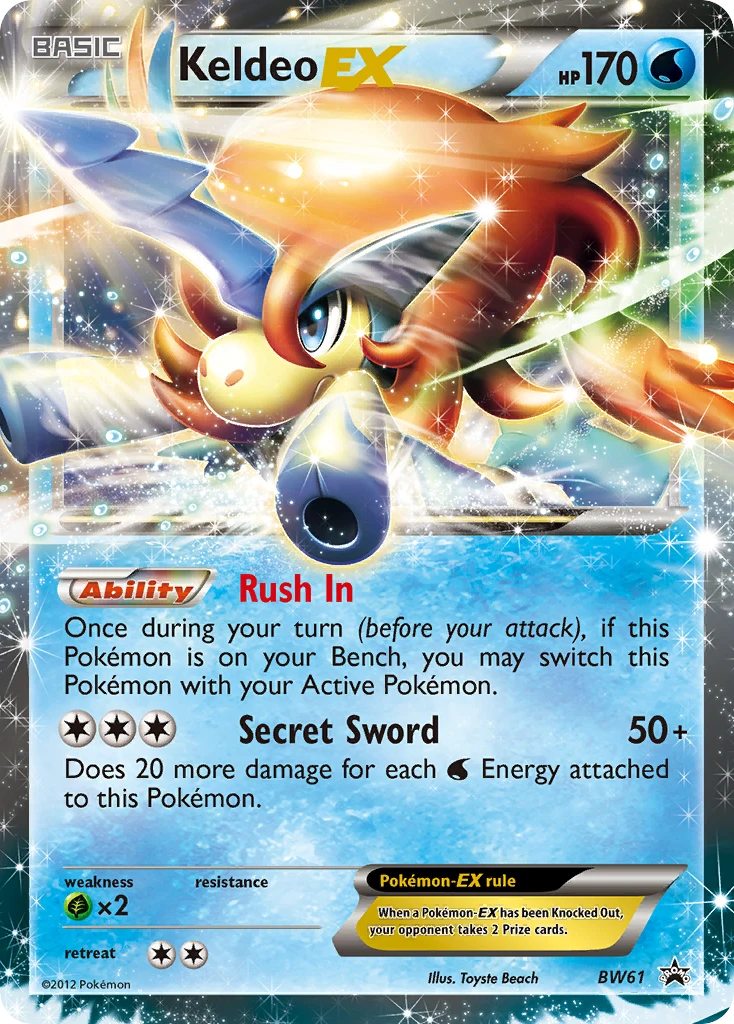 Keldeo-EX, BW61/BW101