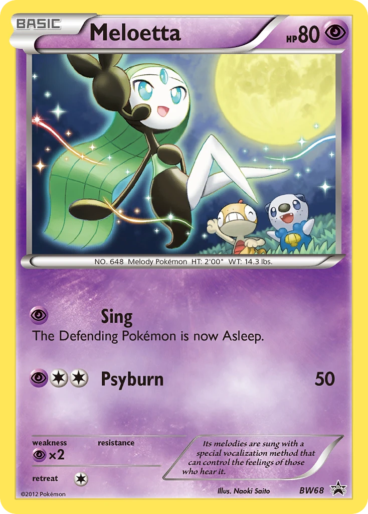 Meloetta, BW68/BW101