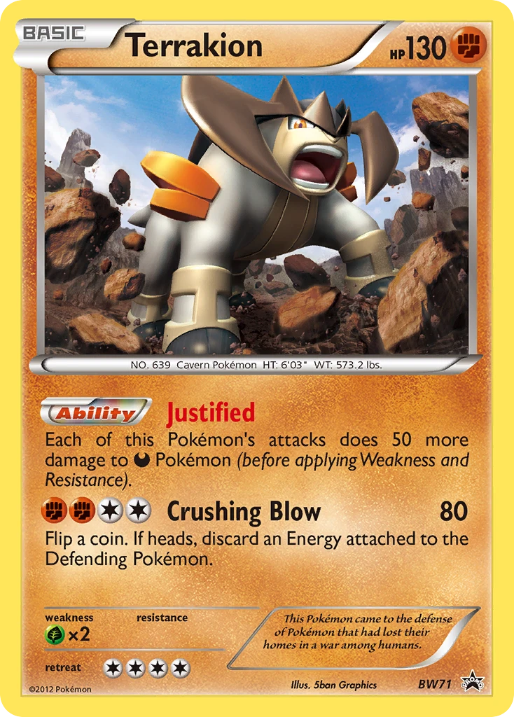 Terrakion, BW71/BW101