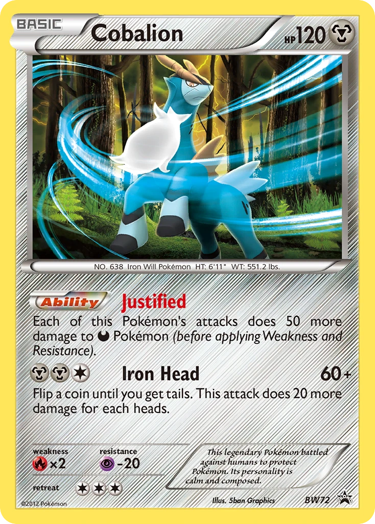 Cobalion, BW72/BW101