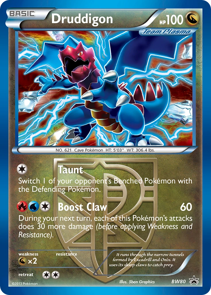 Druddigon, BW80/BW101