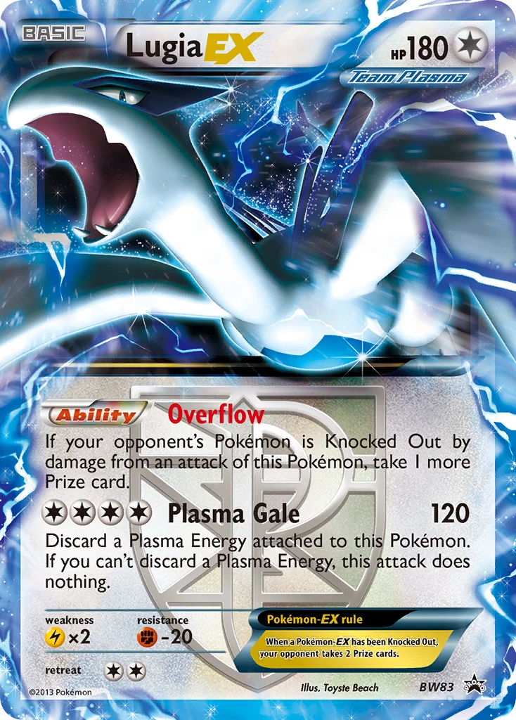 Lugia-EX, BW83/BW101