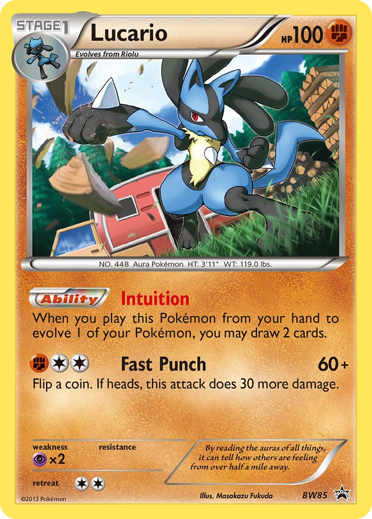 Lucario, BW85/BW101