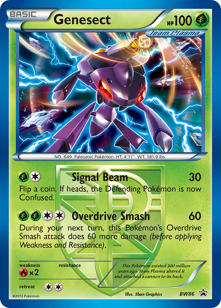 Genesect, BW86/BW101