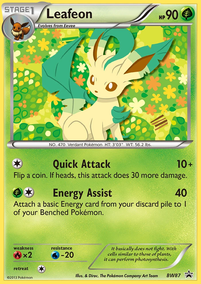 Leafeon, BW87/BW101