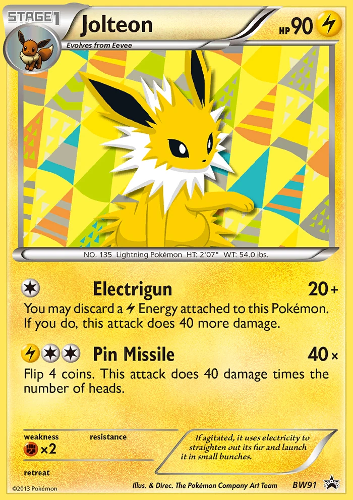 Jolteon, BW91/BW101