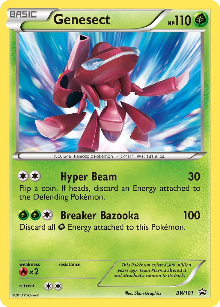 Genesect, BW101/BW101