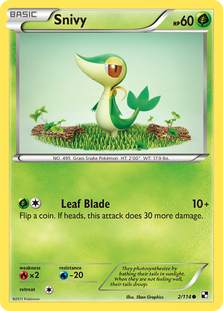 Snivy, 002/114