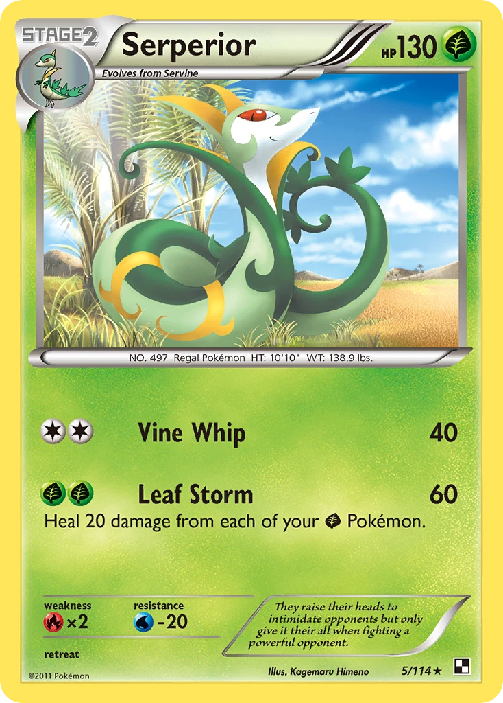 Serperior, 005/114
