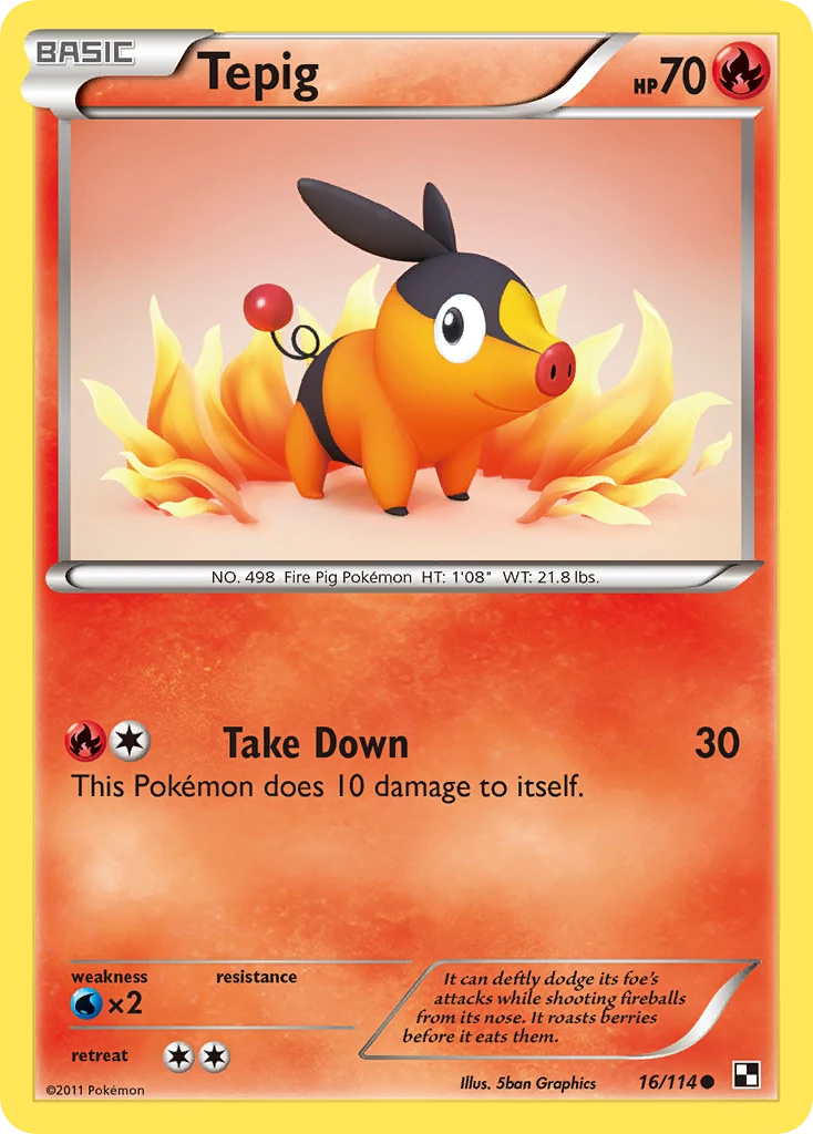 Tepig, 016/114