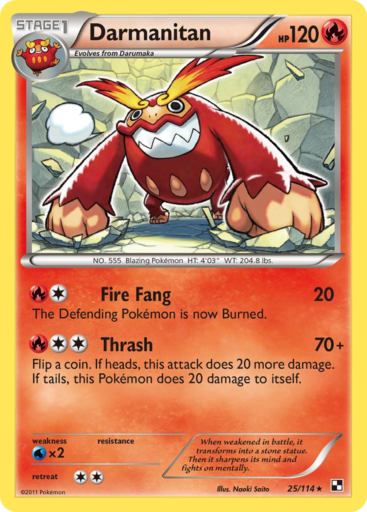 Darmanitan, 025/114