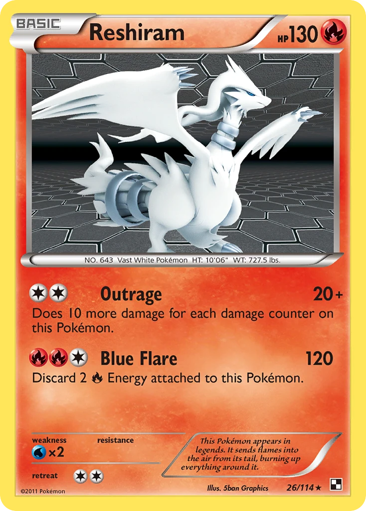 Reshiram, 026/114
