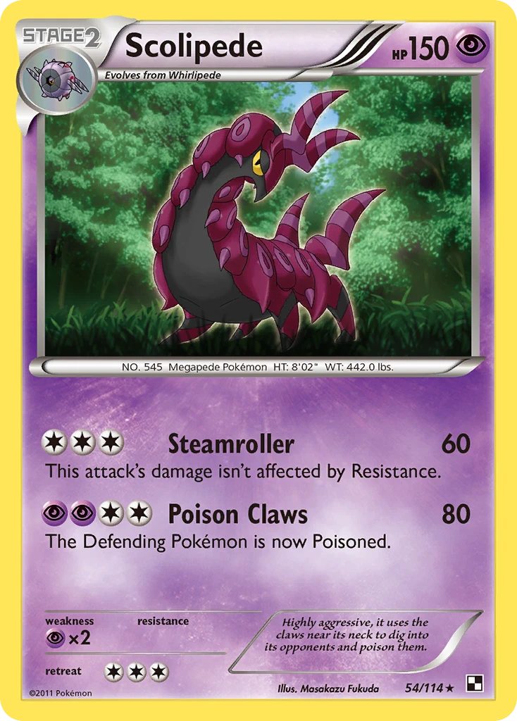 Scolipede, 054/114