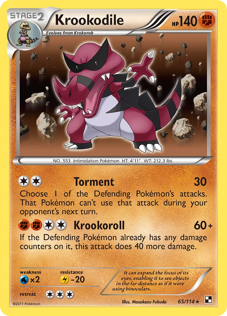 Krookodile, 065/114
