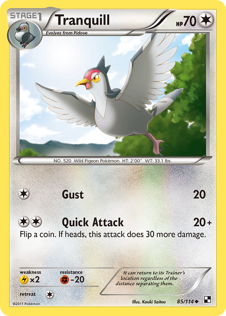 Tranquill, 085/114