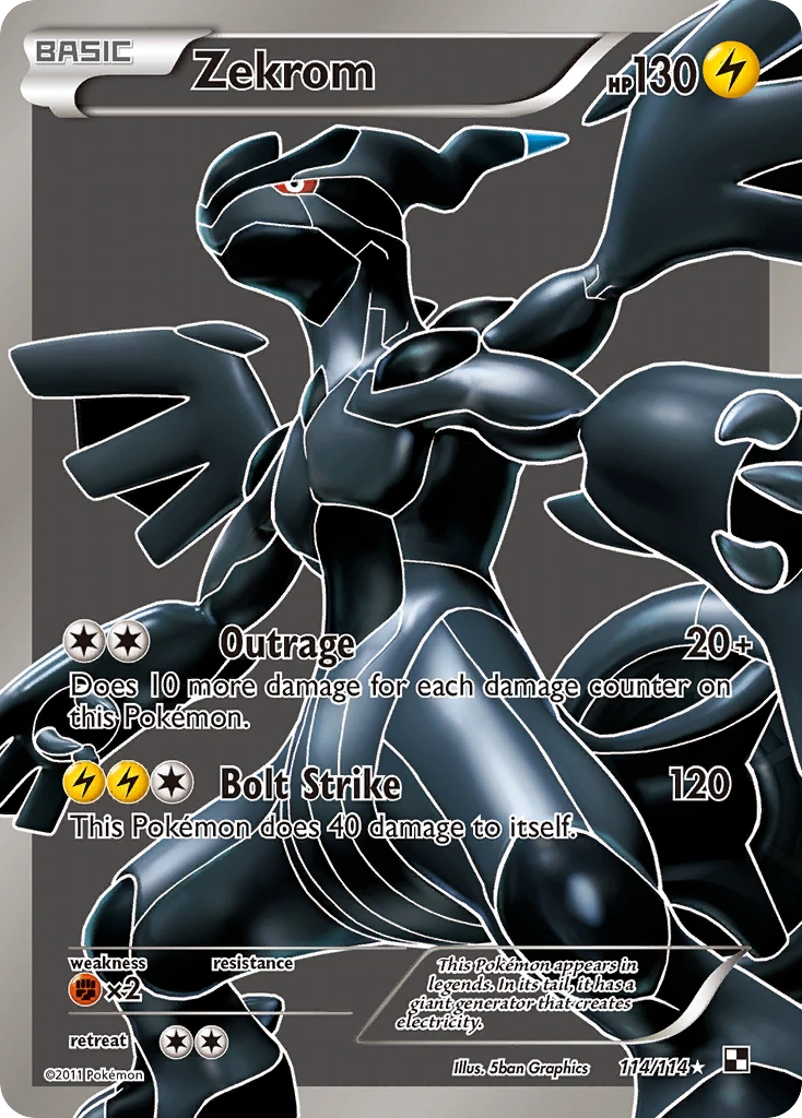 Zekrom, 114/114