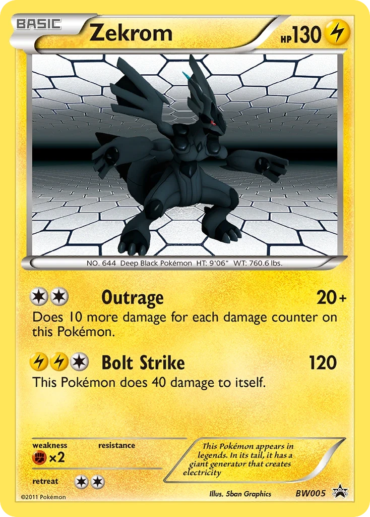 Zekrom, BW005/BW101