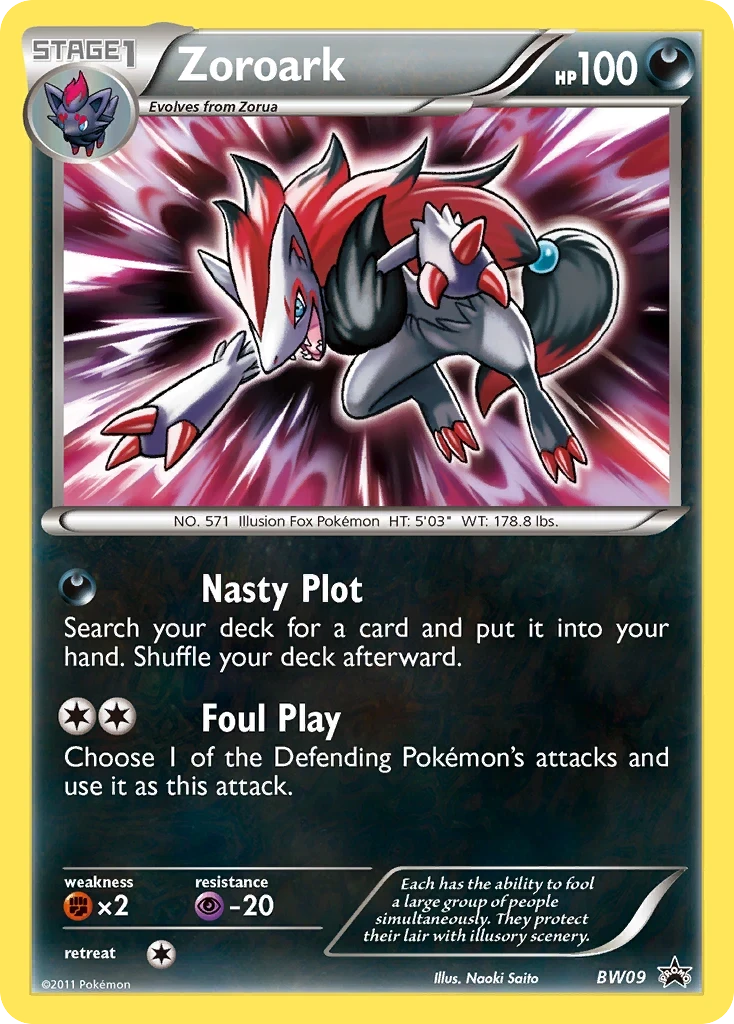 Zoroark, BW09/BW101