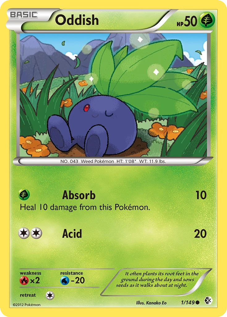 Oddish, 001/149