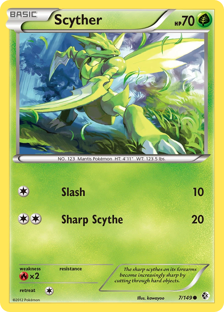 Scyther, 007/149