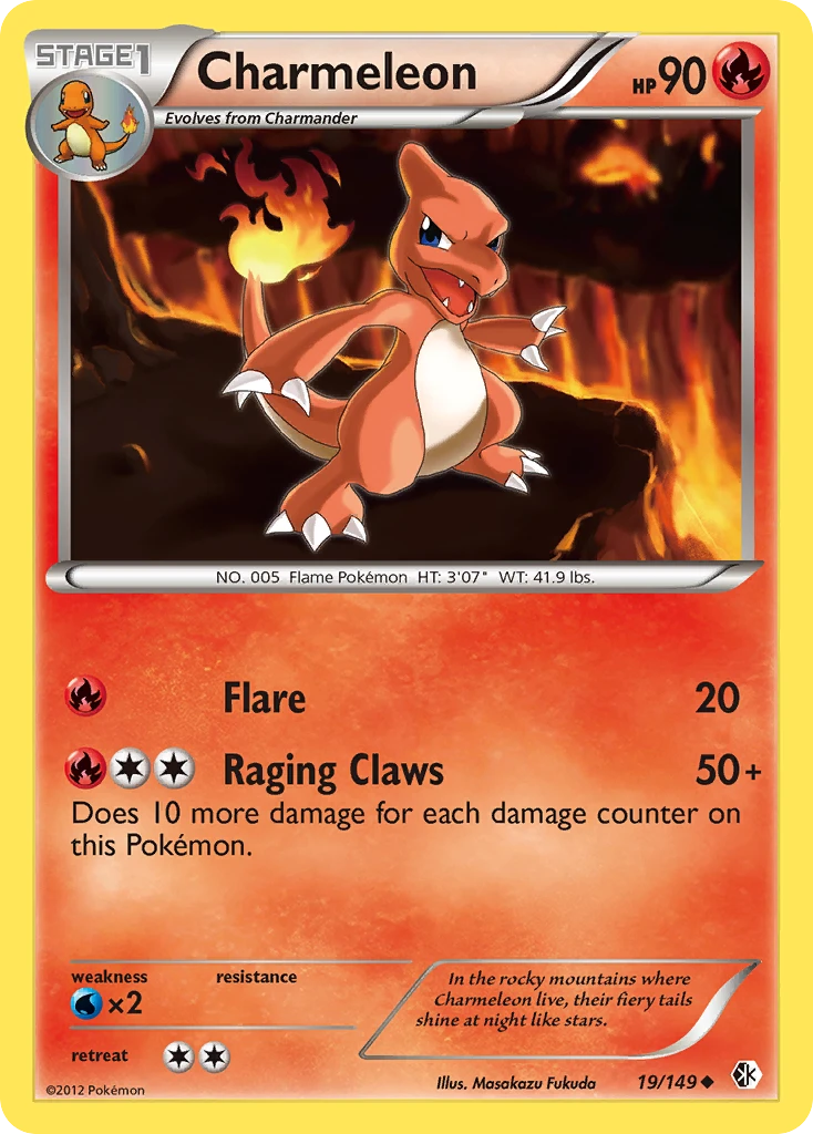 Charmeleon, 019/149