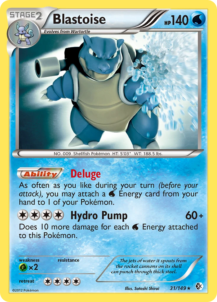 Blastoise, 031/149