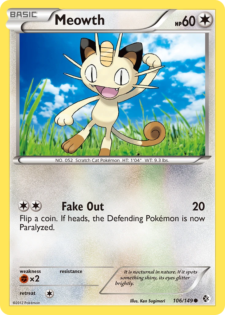 Meowth, 106/149