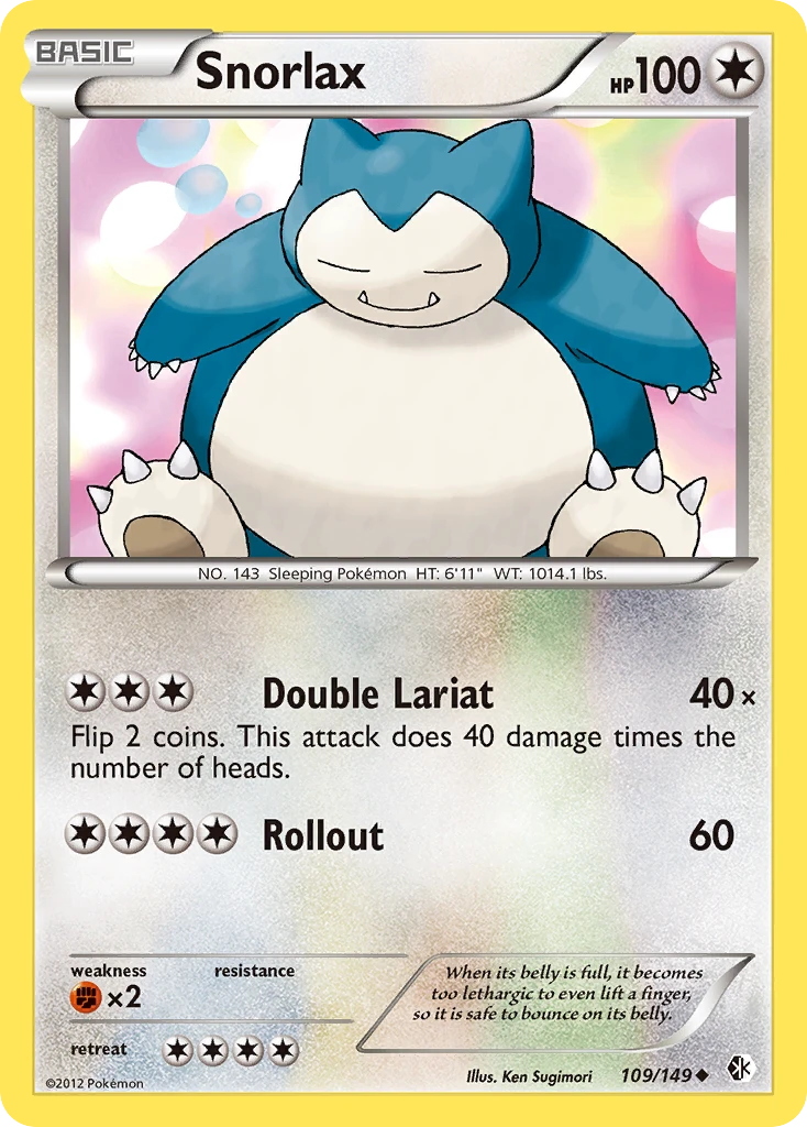 Snorlax, 109/149