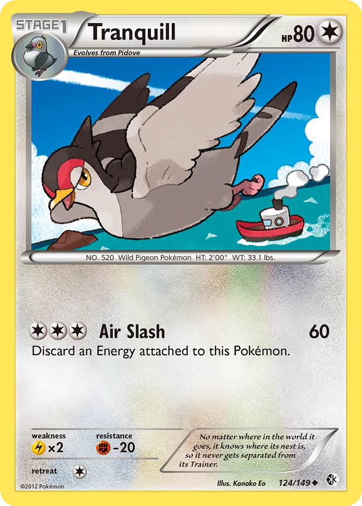 Tranquill, 124/149