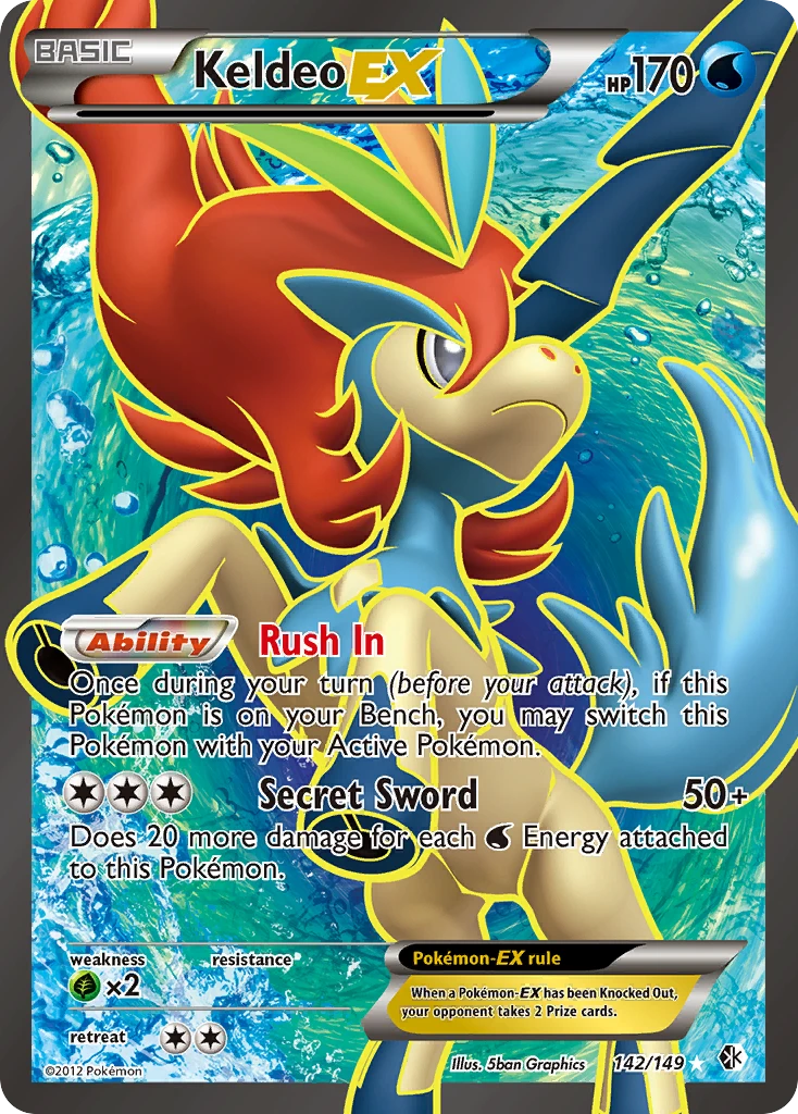 Keldeo-EX, 142/149