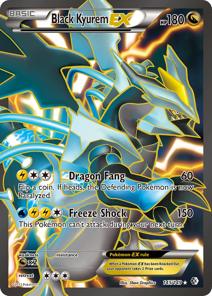 Black Kyurem-EX, 145/149
