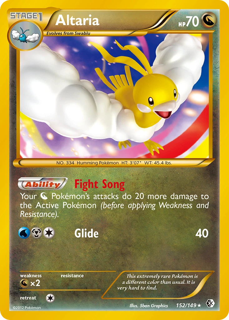 Altaria, 152/149