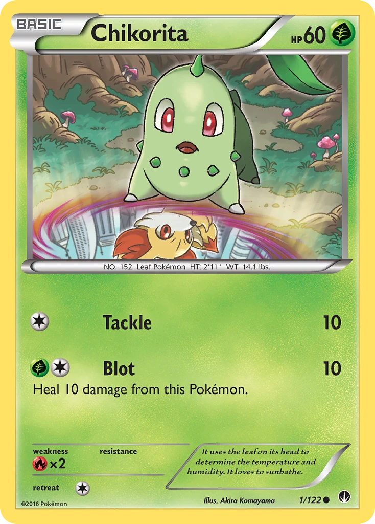 Chikorita, 001/122