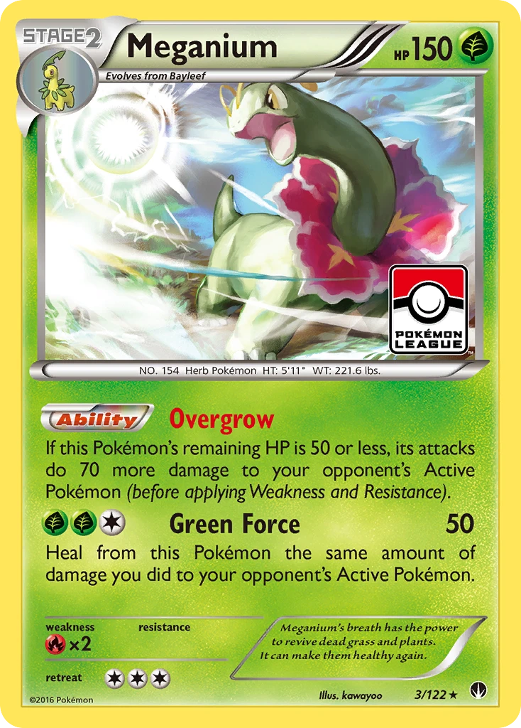 Meganium, 003/122