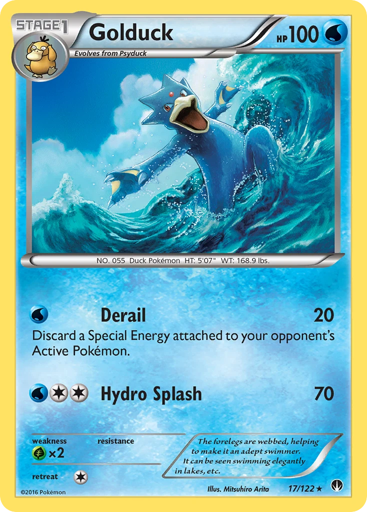 Golduck, 017/122