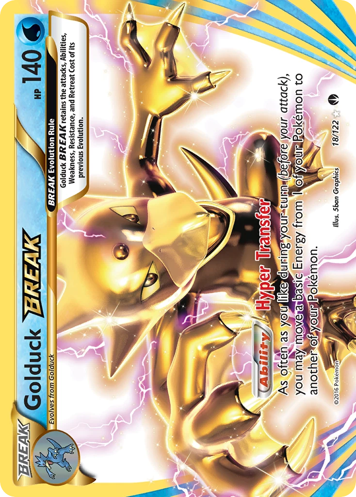 Golduck BREAK, 018/122