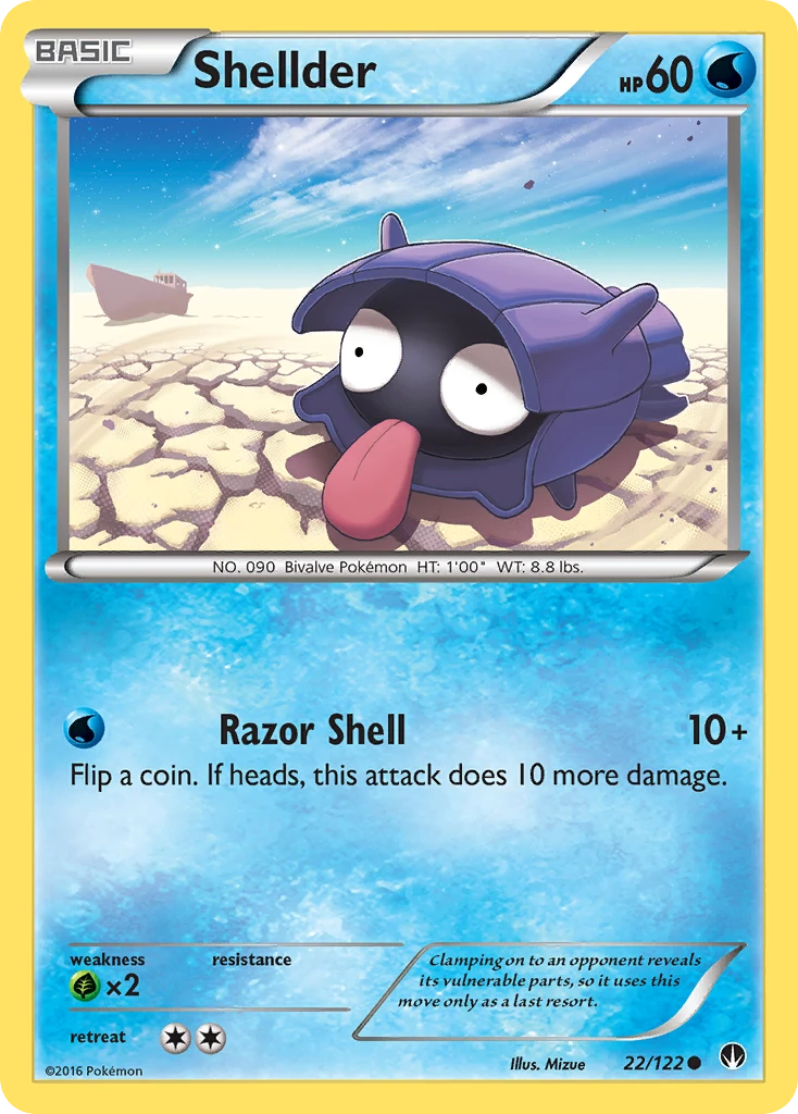 Shellder, 022/122