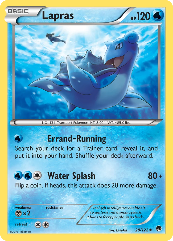 Lapras, 028/122