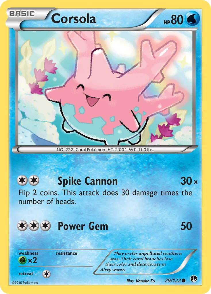 Corsola, 029/122