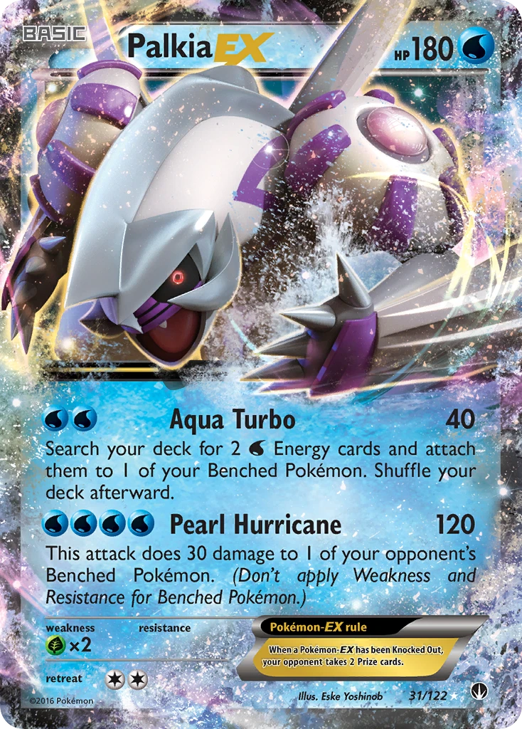 Palkia-EX, 031/122