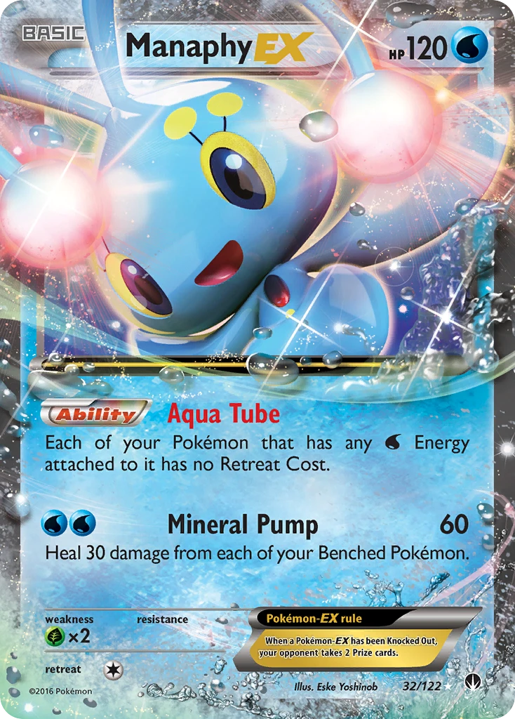 Manaphy-EX, 032/122