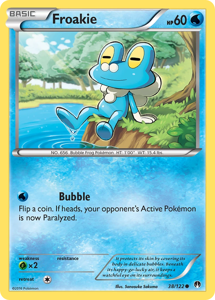 Froakie, 038/122