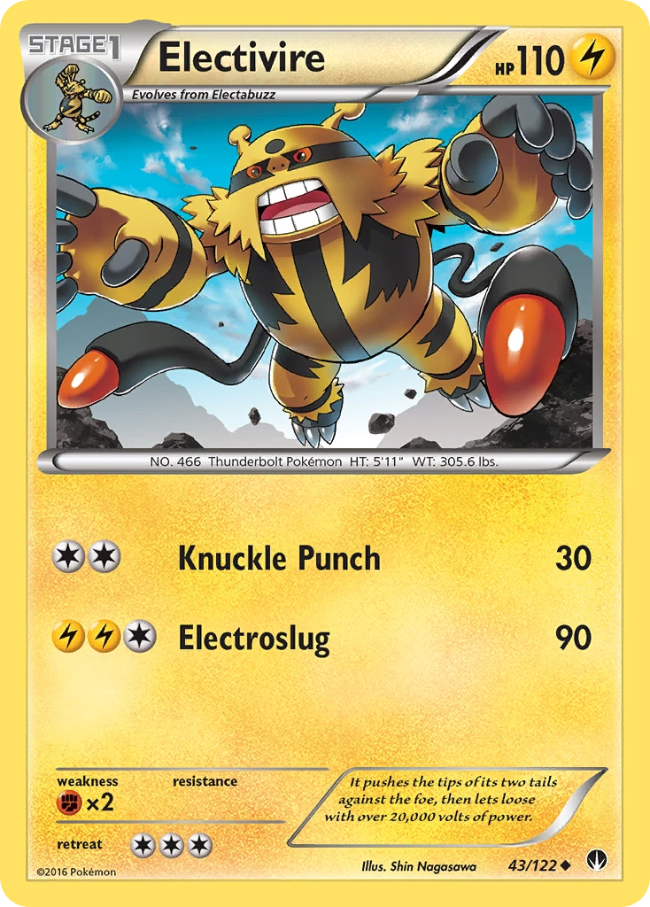 Electivire, 043/122