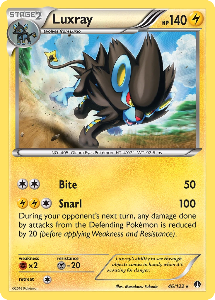 Luxray, 046/122